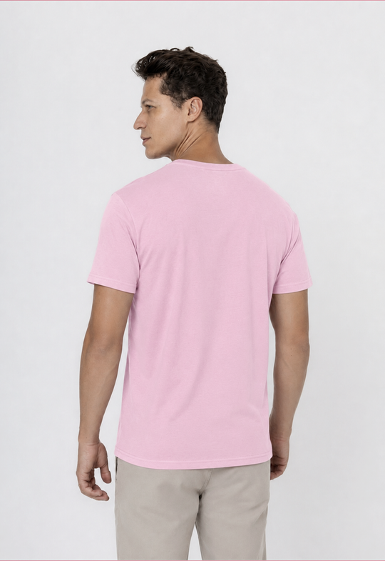 CAMISETA MALHA SORONA ROSA