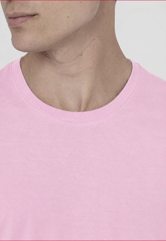 CAMISETA MALHA SORONA ROSA