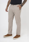 CALÇA SARJA METROPOLITAN CAQUI