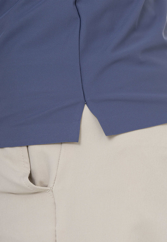 POLO DRY-FIT MOTION DESIGN AZUL
