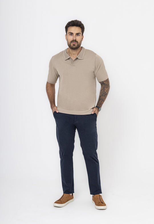 CALÇA SARJA METROPOLITAN MARINHO