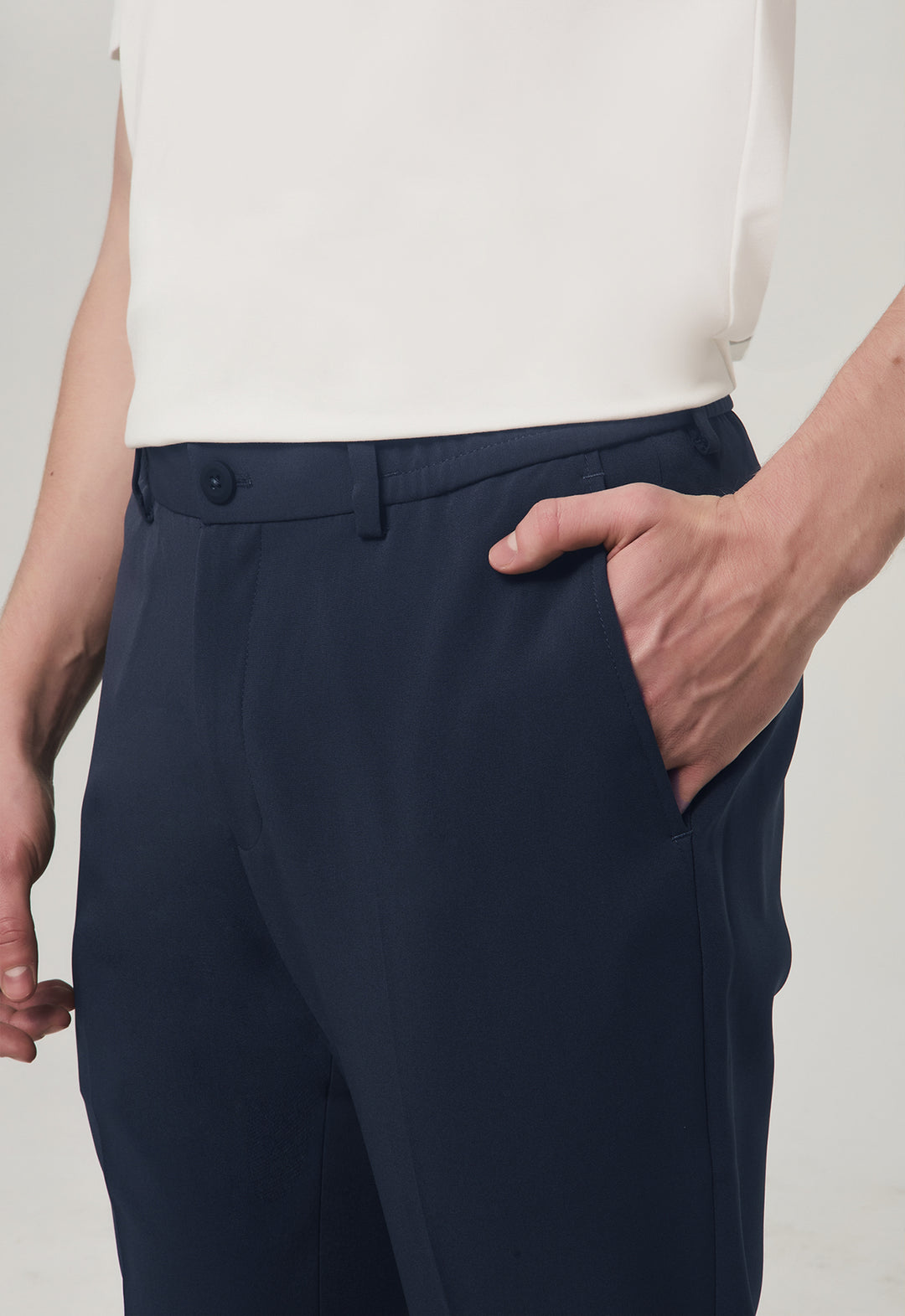 CALÇA ALFAIATARIA MODERNA MARINHO