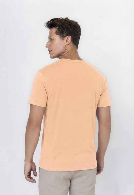 CAMISETA MALHA SORONA LARANJA