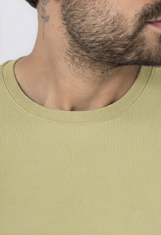 CAMISETA MALHA SORONA ABACATE