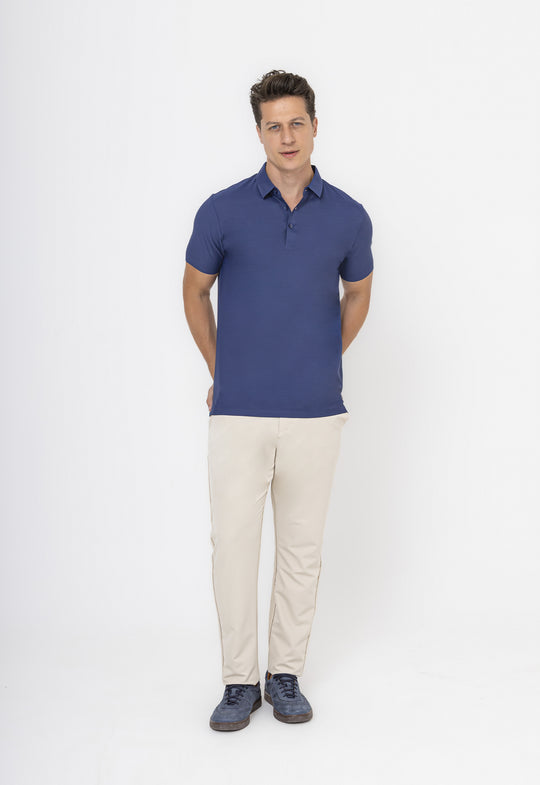 POLO DRY-FIT MOTION DESIGN MARINHO