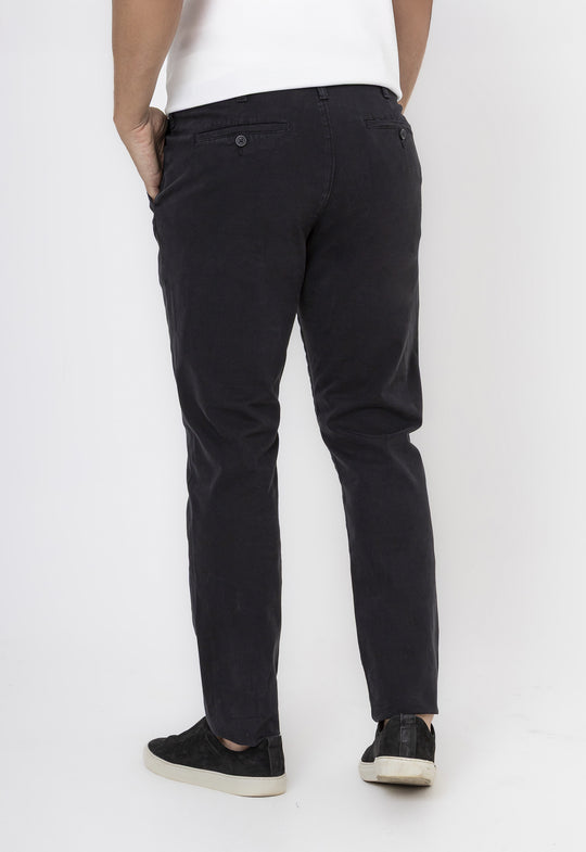 CALÇA SARJA DESIGN PRETA