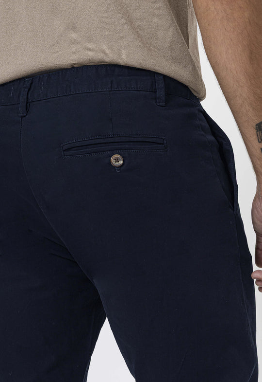 CALÇA SARJA METROPOLITAN MARINHO