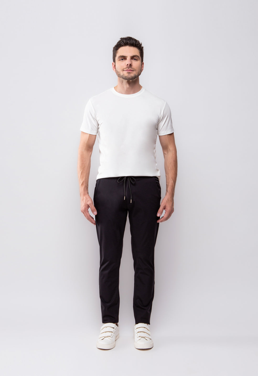 CALÇA ALFAIATARIA COMFORT COM AMARRAÇÃO PRETO