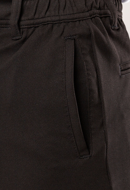 CALÇA COMFORT PIQUET PRETA