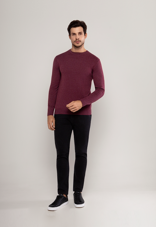 TRICOT ALPINE CLASSIC BORDÔ