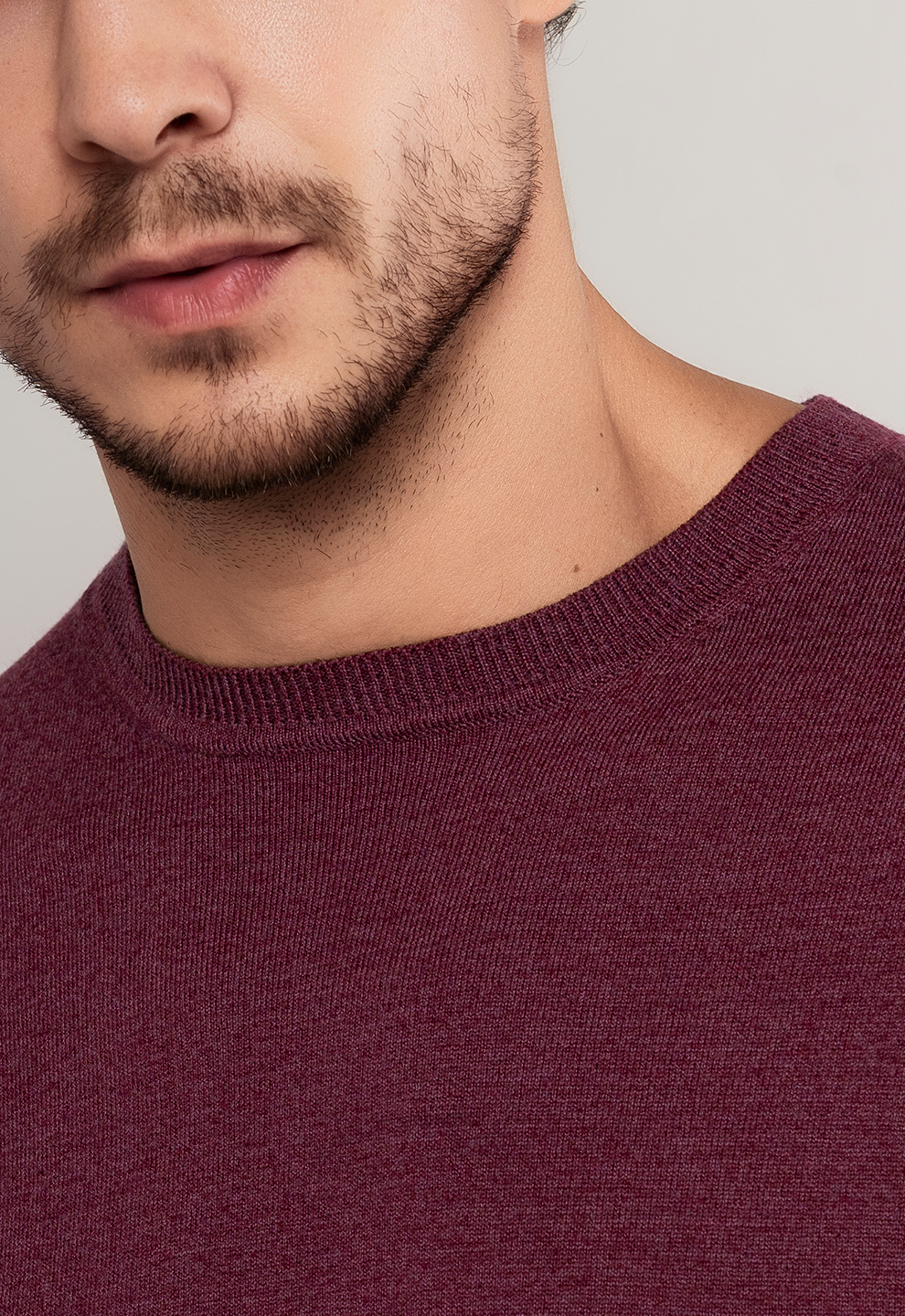 TRICOT ALPINE CLASSIC BORDÔ
