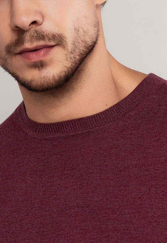 TRICOT ALPINE CLASSIC BORDÔ