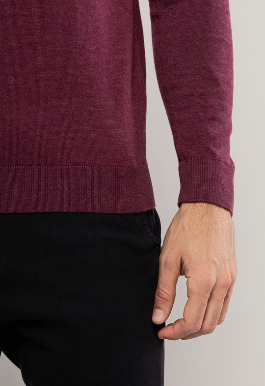TRICOT ALPINE CLASSIC BORDÔ