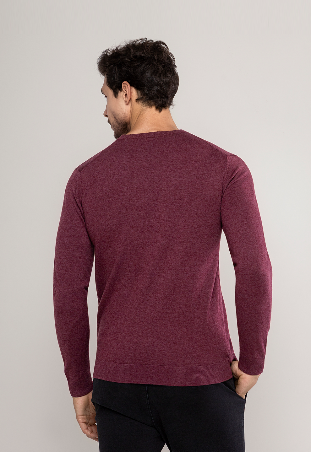 TRICOT ALPINE CLASSIC BORDÔ