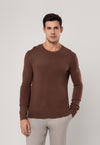 Sueter Toque Cashmere Alpine Marrom