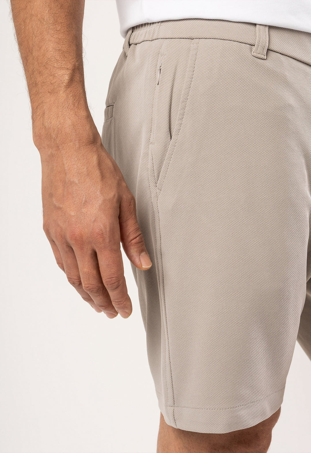 Bermuda Comfort Piquet Gelo
