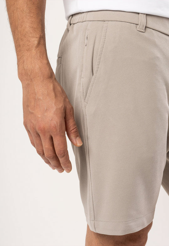 Bermuda Comfort Piquet Gelo