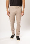 Calça Sarja Design Caqui
