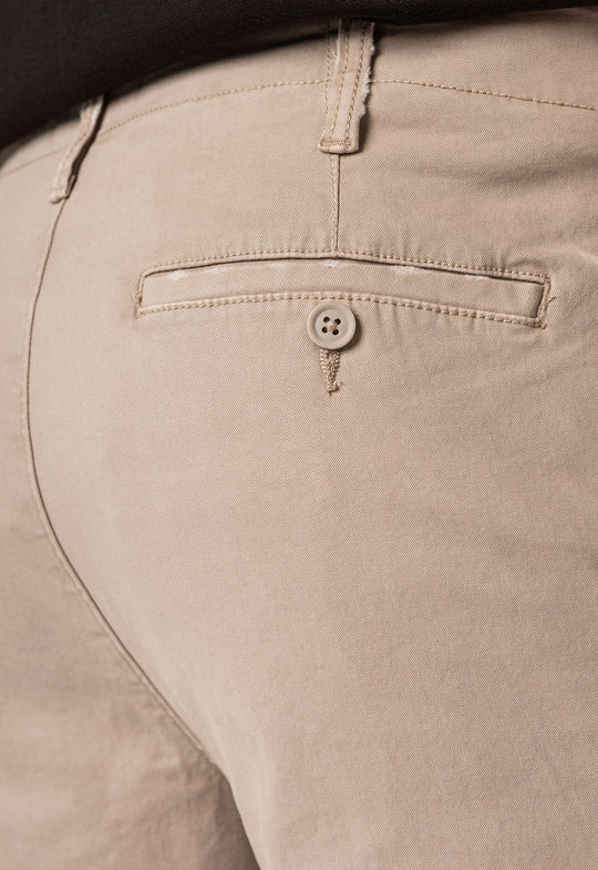 Calça Sarja Design Caqui