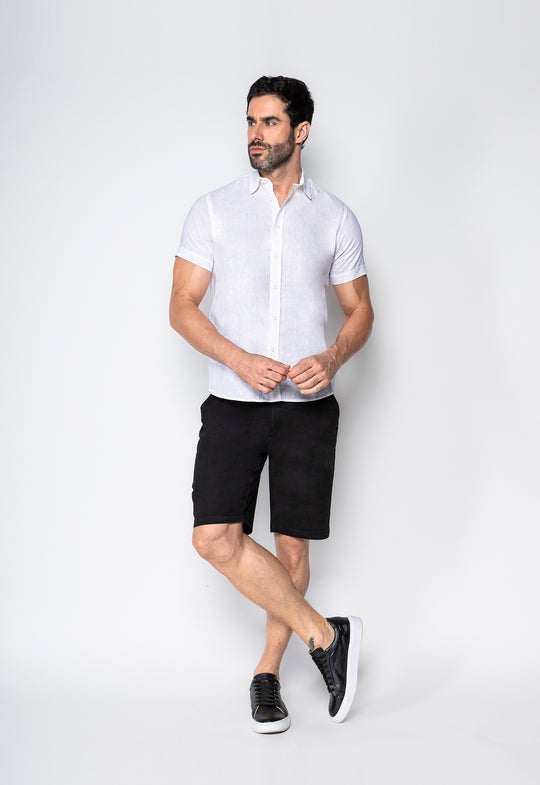 BERMUDA SARJA GARMENTS PRETA