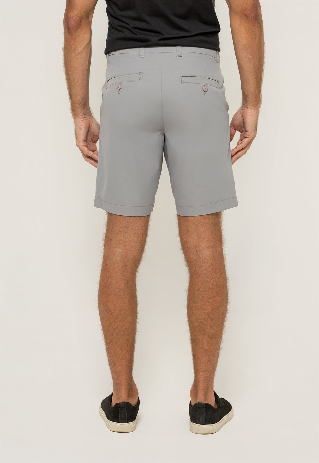 Bermuda Tactel Comfort Cinza