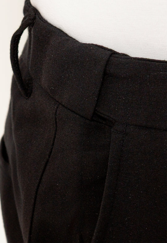 Calça Ponto Roma Ajuste Cos Preto
