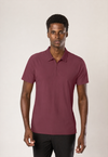 POLO DRY-FIT MOTION ZIP BORDÔ